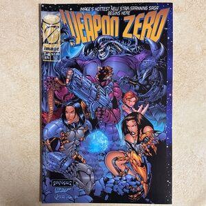 Weapon Zero Comic Book with Dynamic Artwork